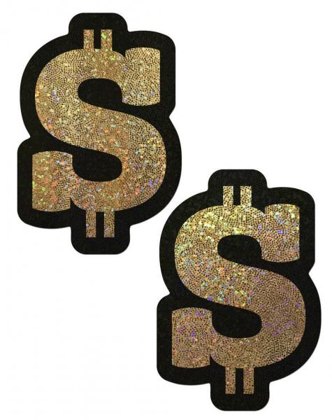 Pastease Glitter Dollar Sign - Gold O/s
