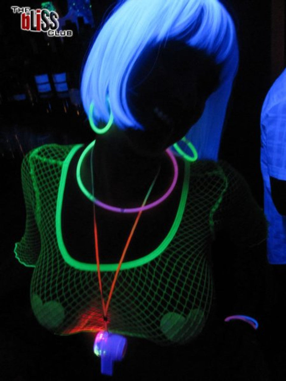 Heart Glow In The Dark Pasties O/S