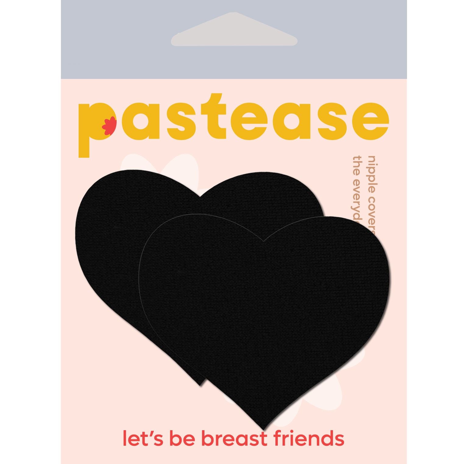 Heart Sweety Hearts Black Pasties O/S
