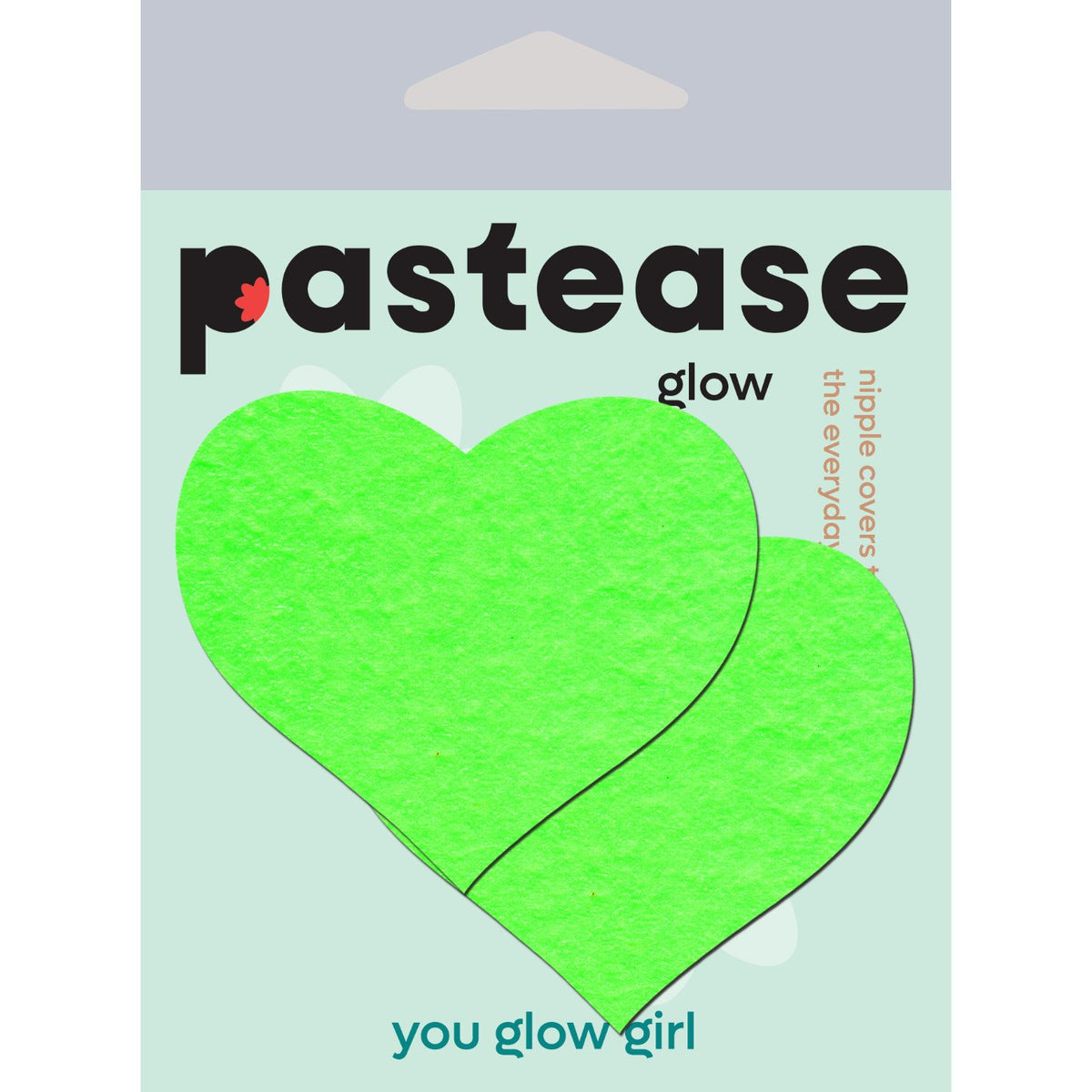 Heart Glow In The Dark Pasties O/S