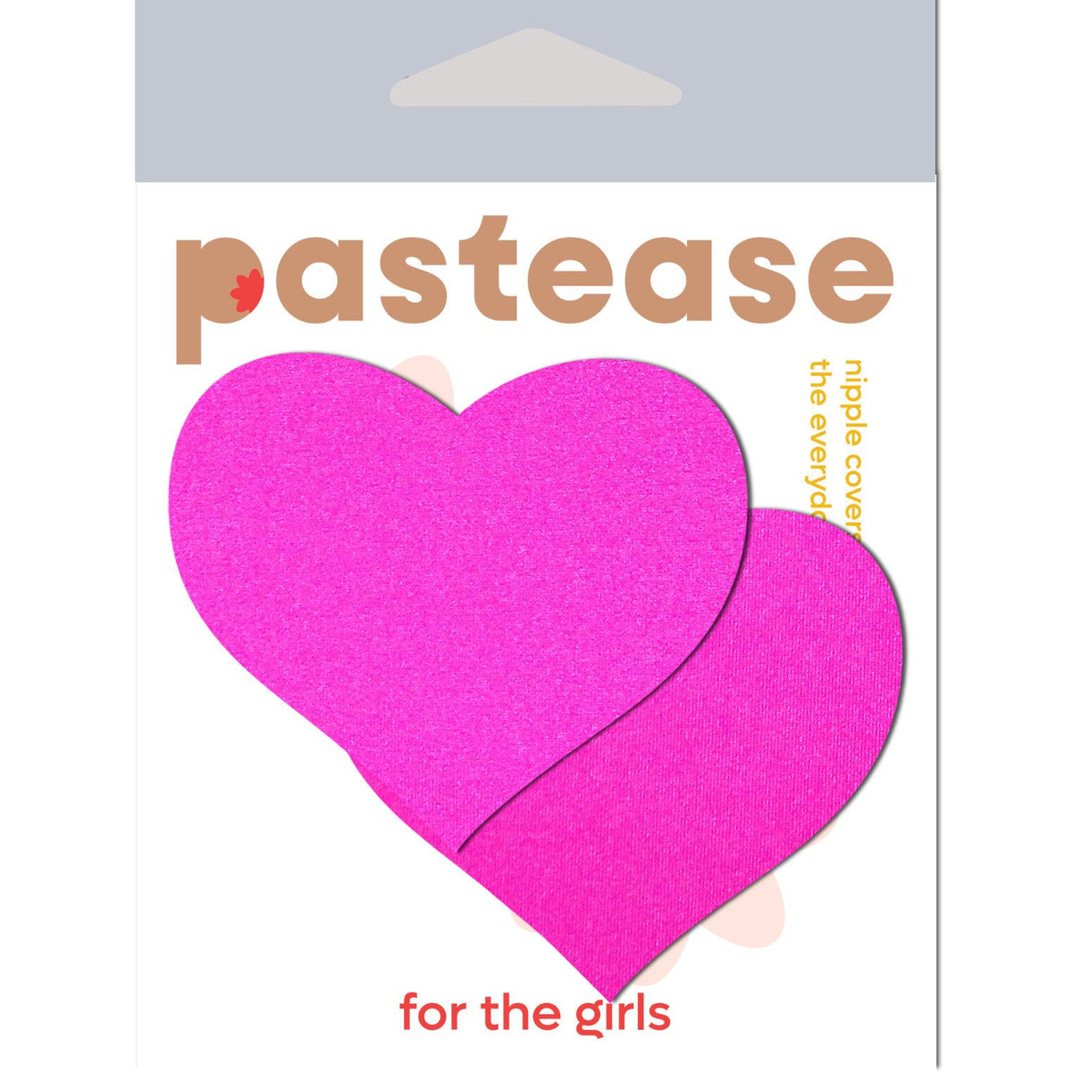 Heart Neon Pink Pasties O/S