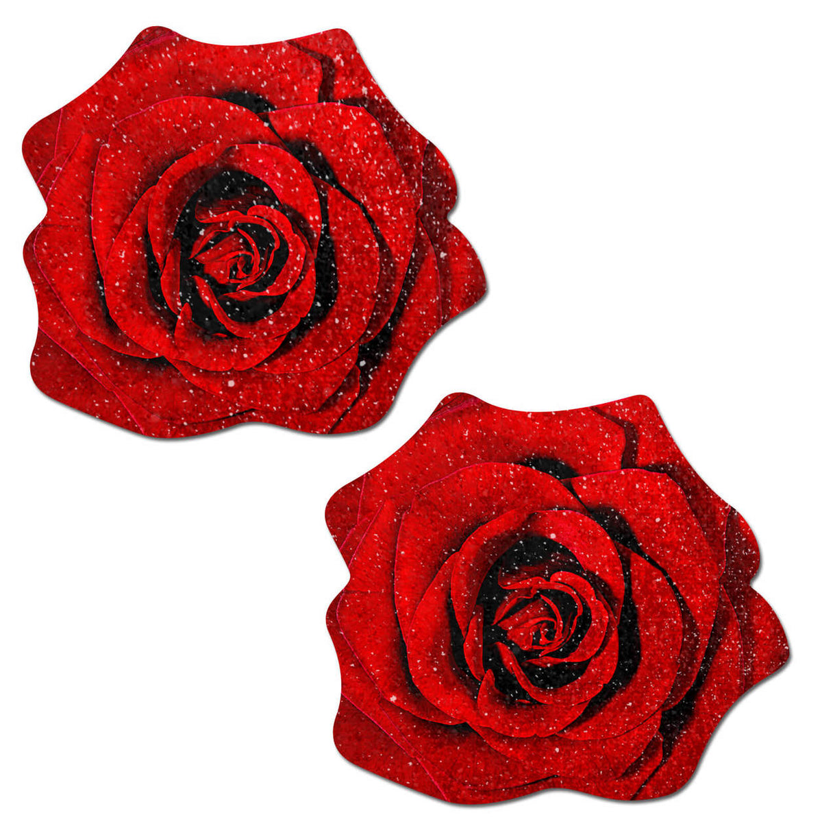 Pastease Glitter Velvet Blooming Rose Red O/S