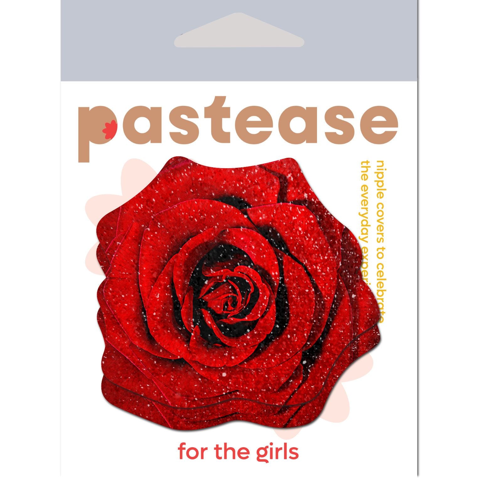 Pastease Glitter Velvet Blooming Rose Red O/S