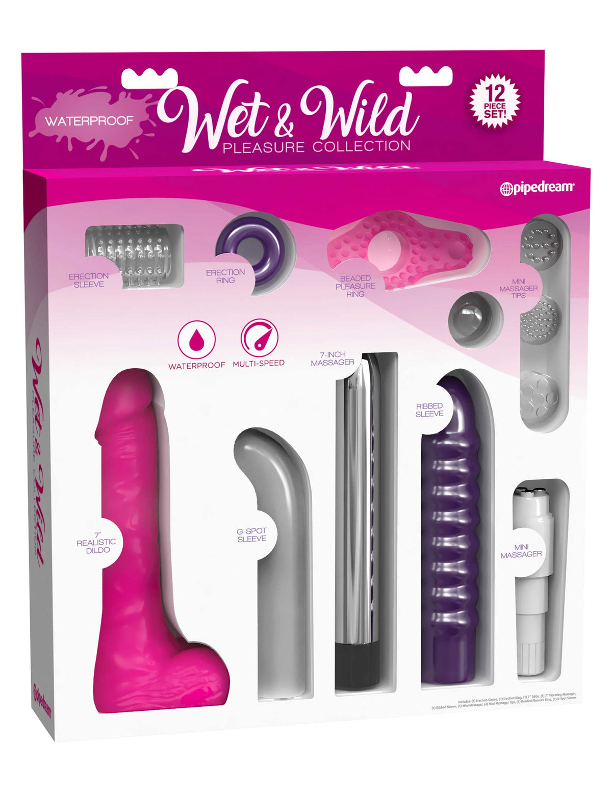 Waterproof Wet & Wild Pleasure Collection