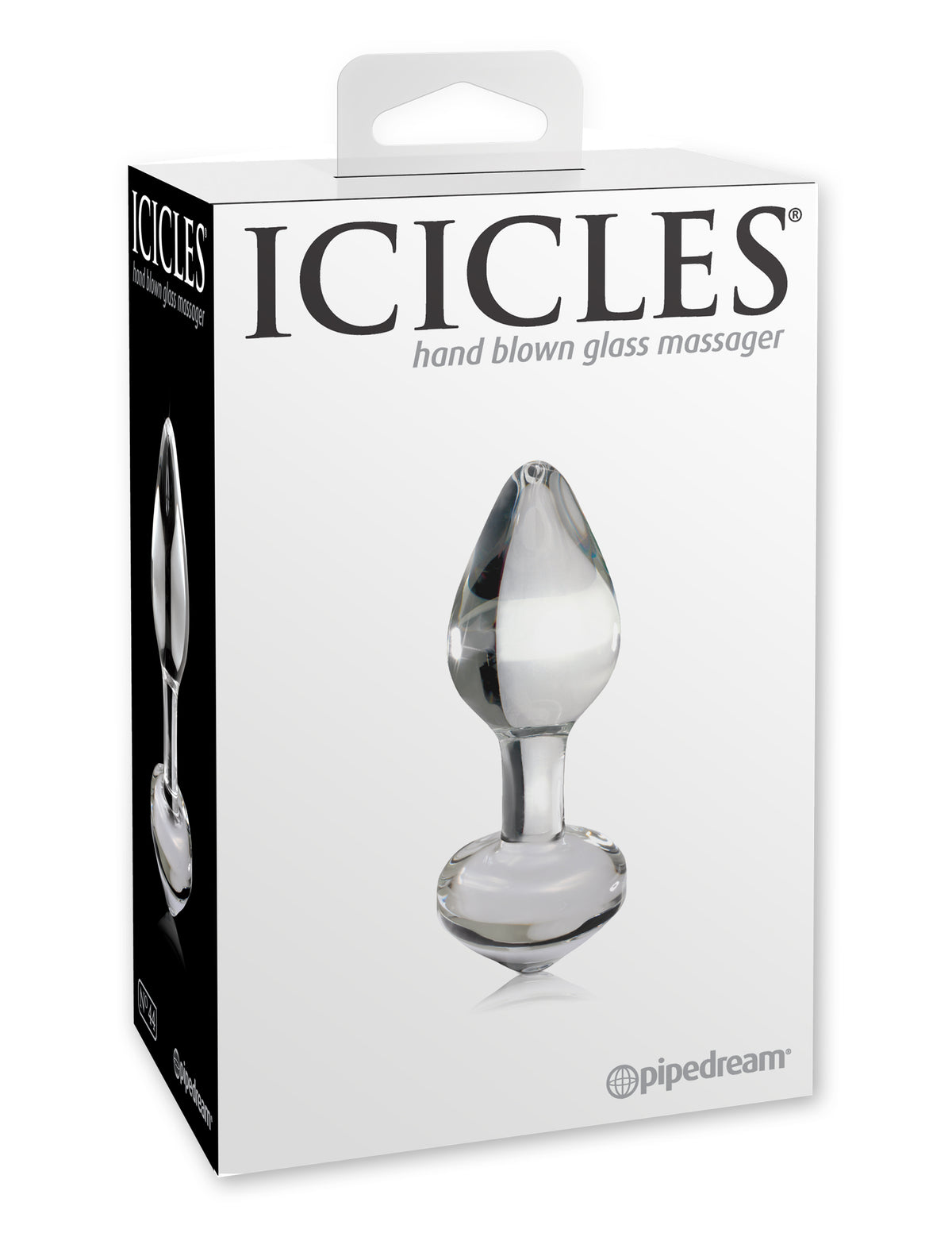 Icicles No. 44 Clear Butt Plug