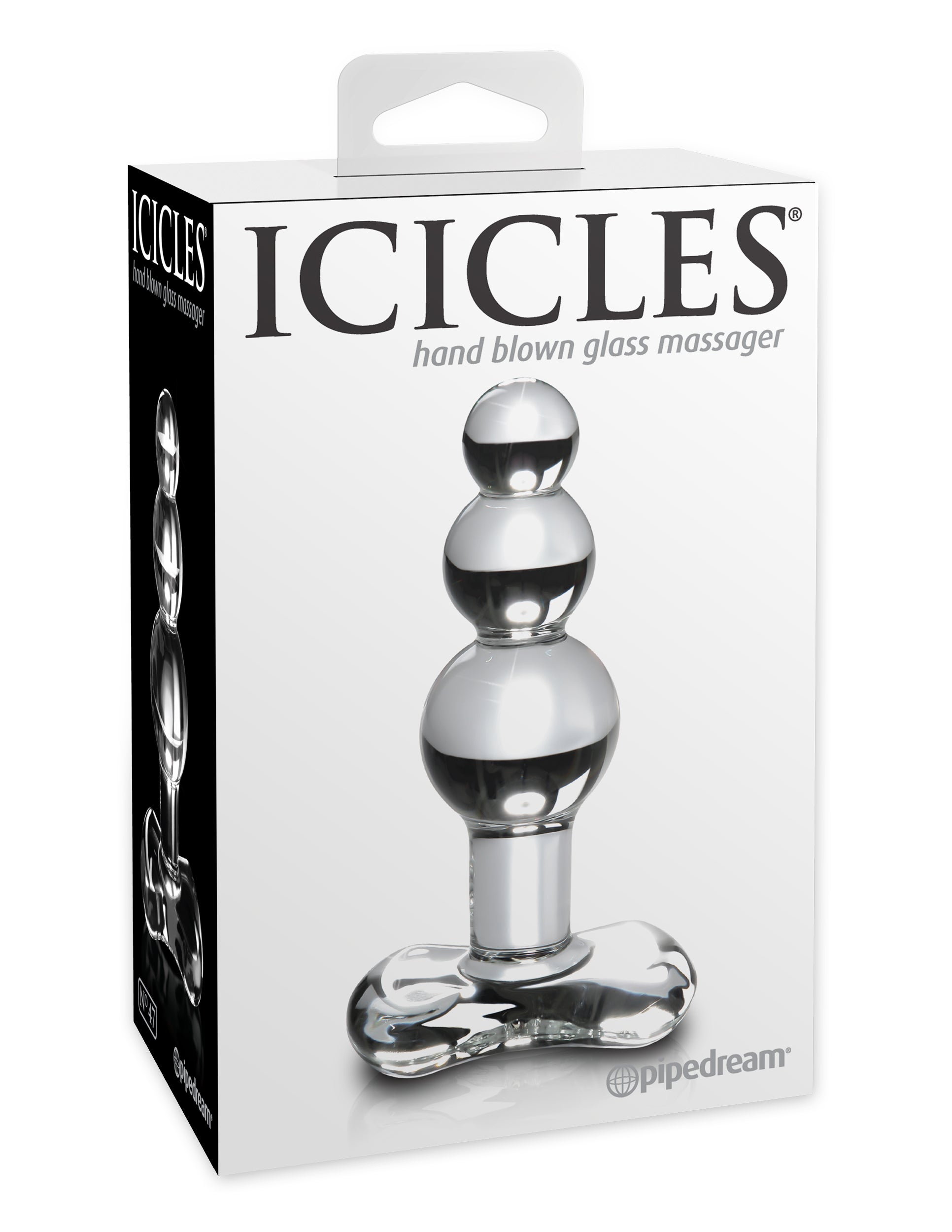 Icicles No 47 Beaded Glass Anal Plug