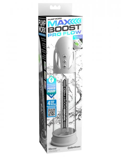 Pump Worx Max Boost Pro Flow White/clear