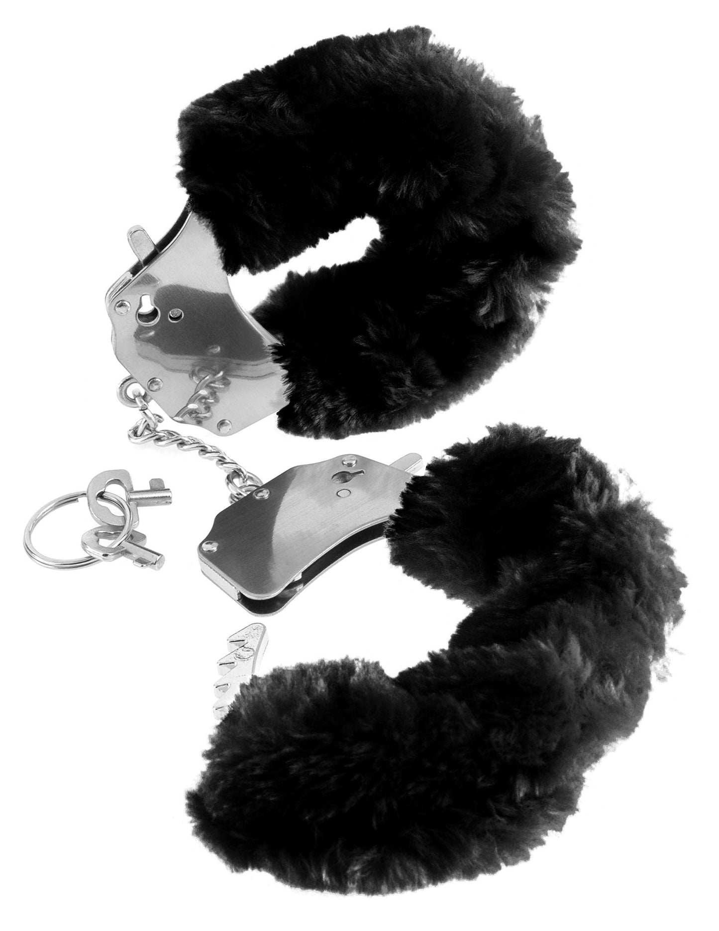 Ff Furry Cuffs Black