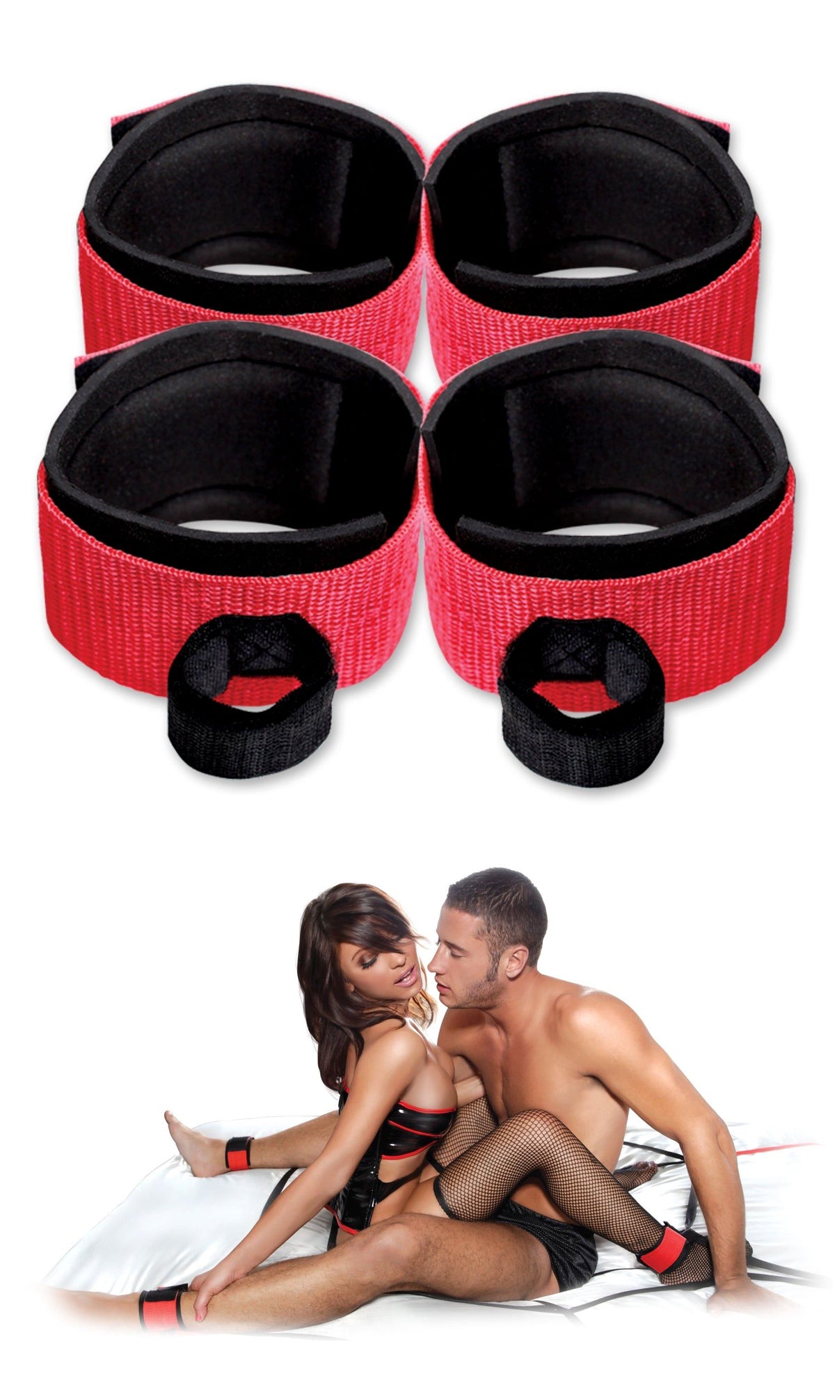 Fetish Fantasy Fantasy Web Bed Restraint System