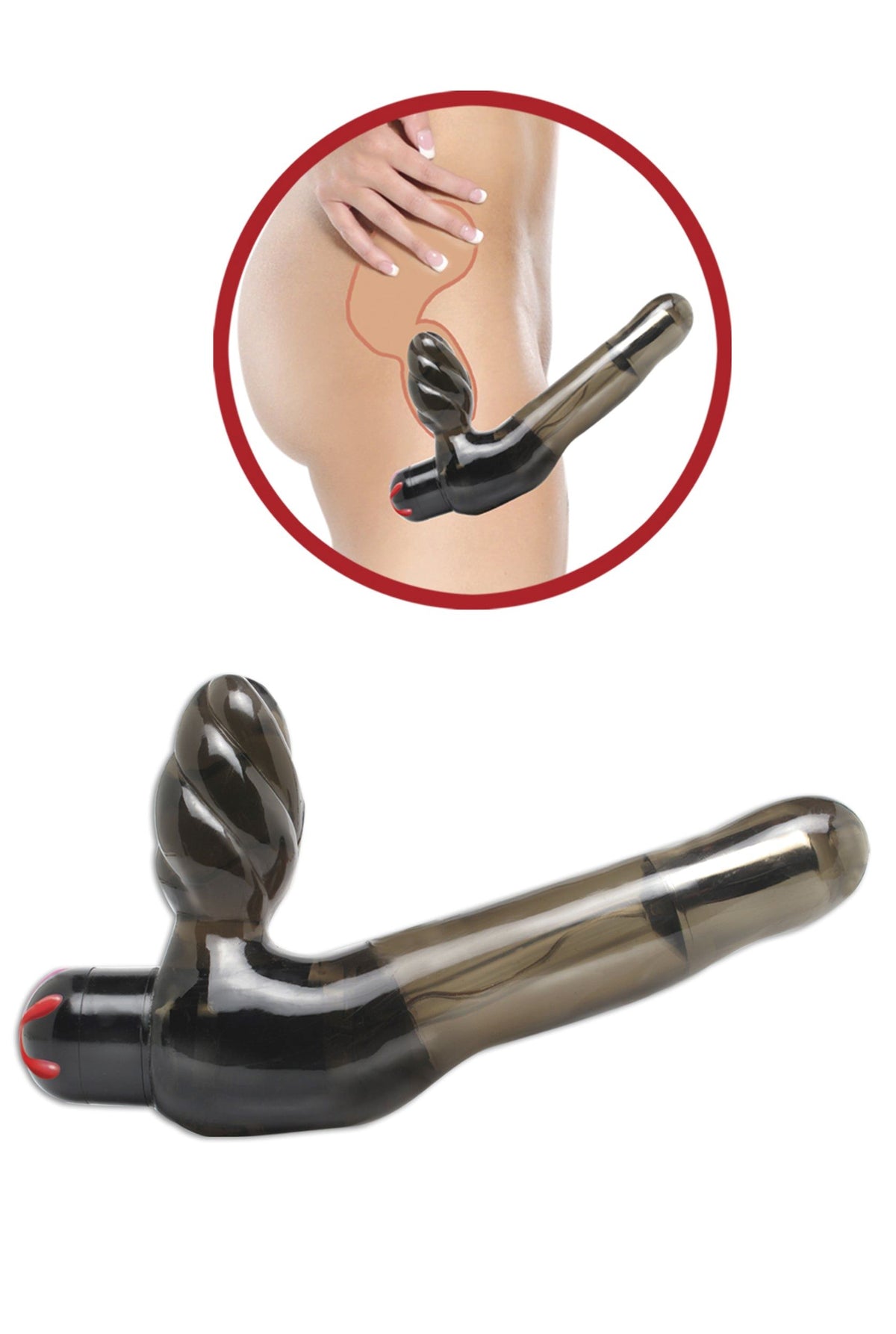 Fetish Fantasy Vibrating Strapless Strap-on