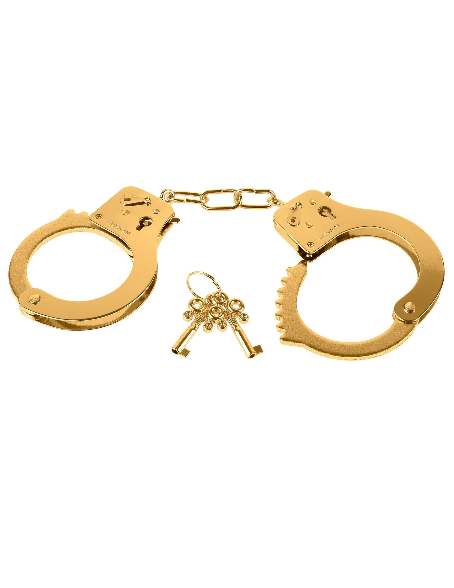 Fetish Fantasy Gold Metal Cuffs Handcuffs