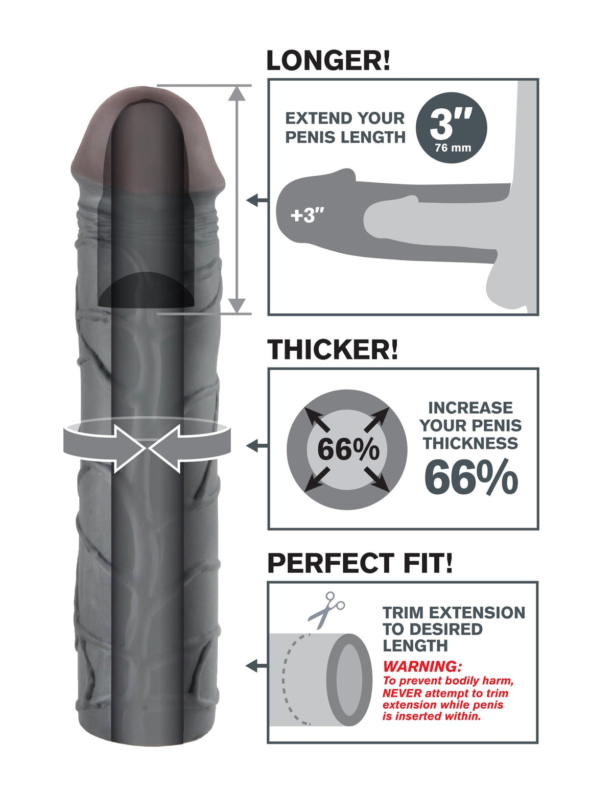 Fx Mega 3 Xtension Black