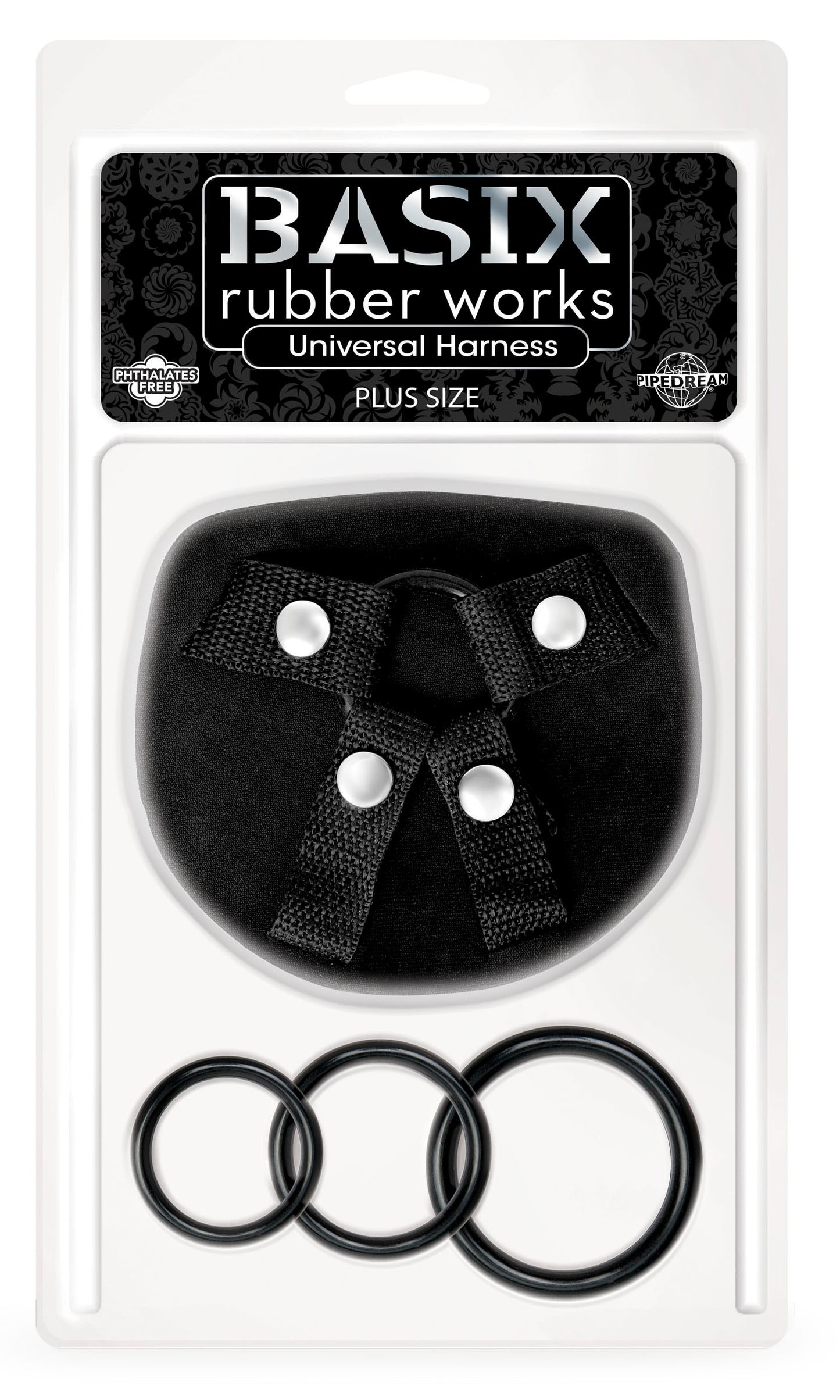 Basix Rubber Works - Universal Harness - Plus Size
