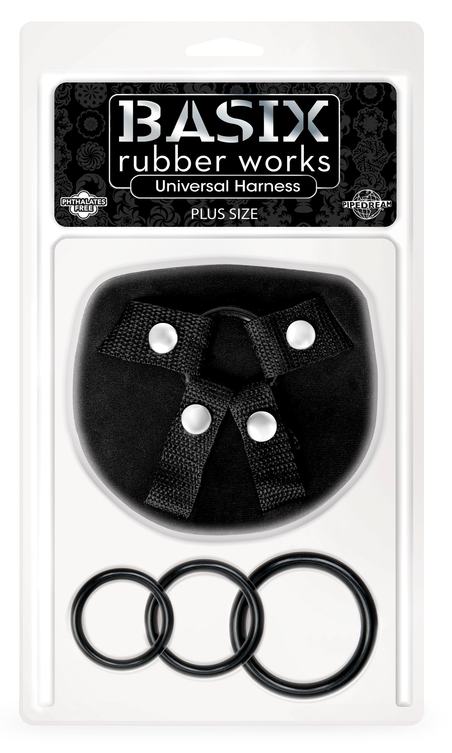 Basix Rubber Works - Universal Harness - Plus Size