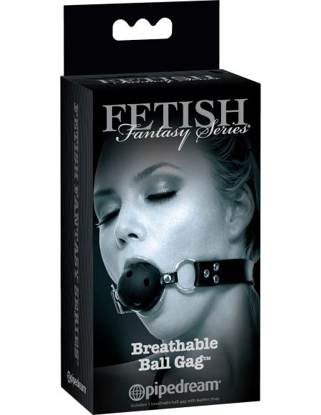Limited Edition Breathable Ball Gag Black O/S