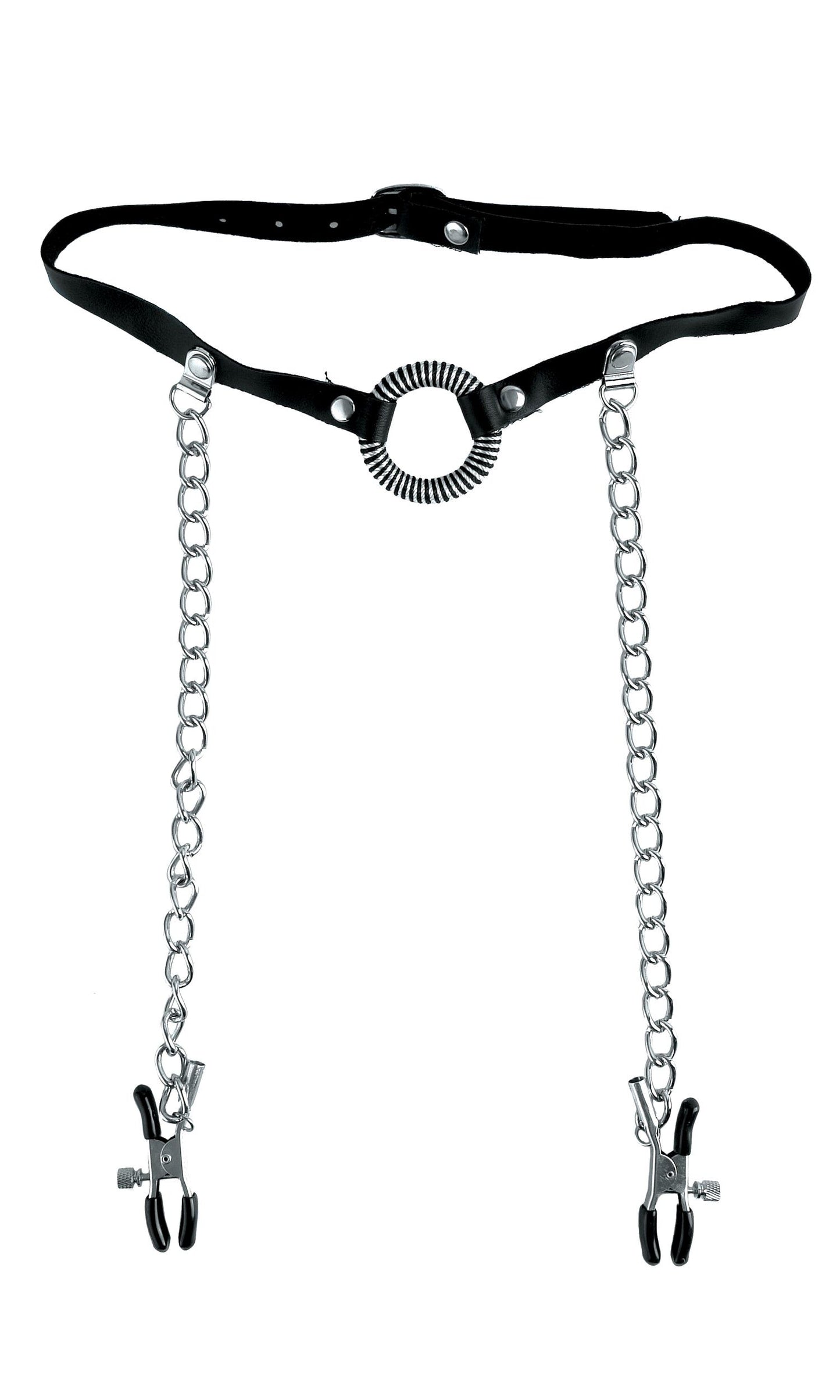 Fetish Fantasy Limited Edition O-Ring Gag & Nipple Clamps