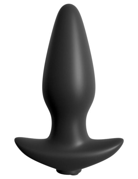 Anal Fantasy Remote Control Silicone Plug Black
