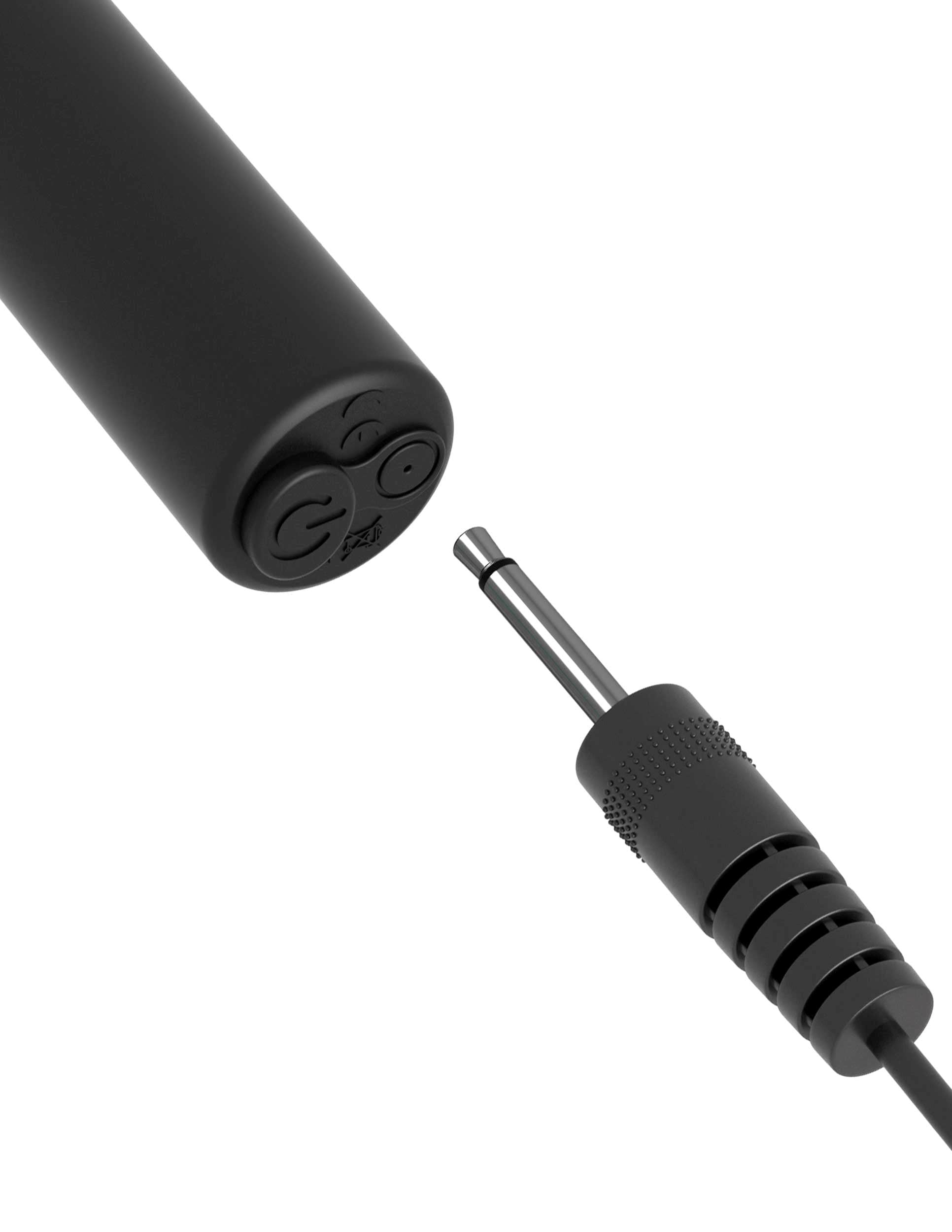 Anal Fantasy Remote Control Silicone Plug Black