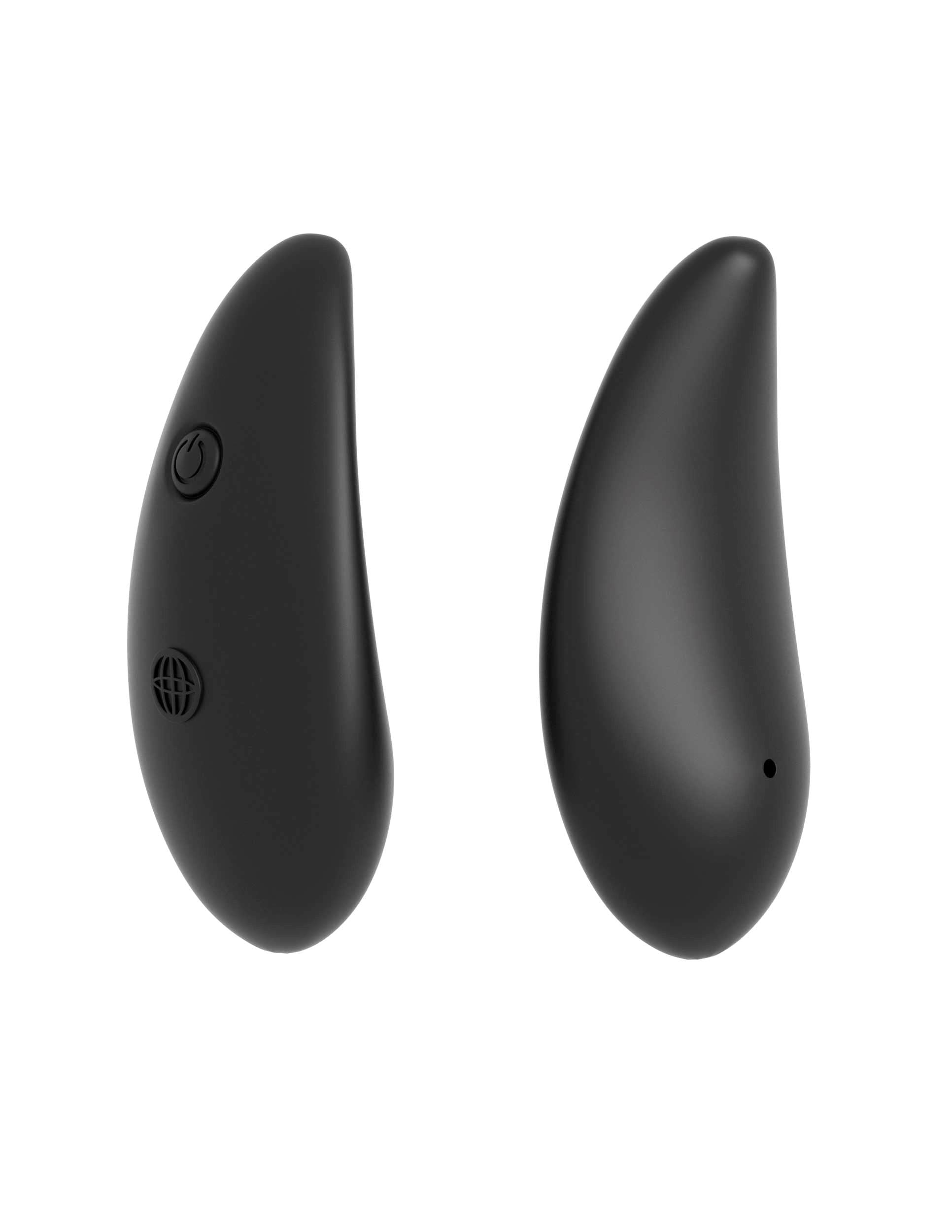 Anal Fantasy Remote Control Silicone Plug Black