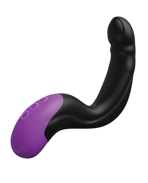 Anal Fantasy Elite Auto-throb Inflatable Vibrating Plug Black