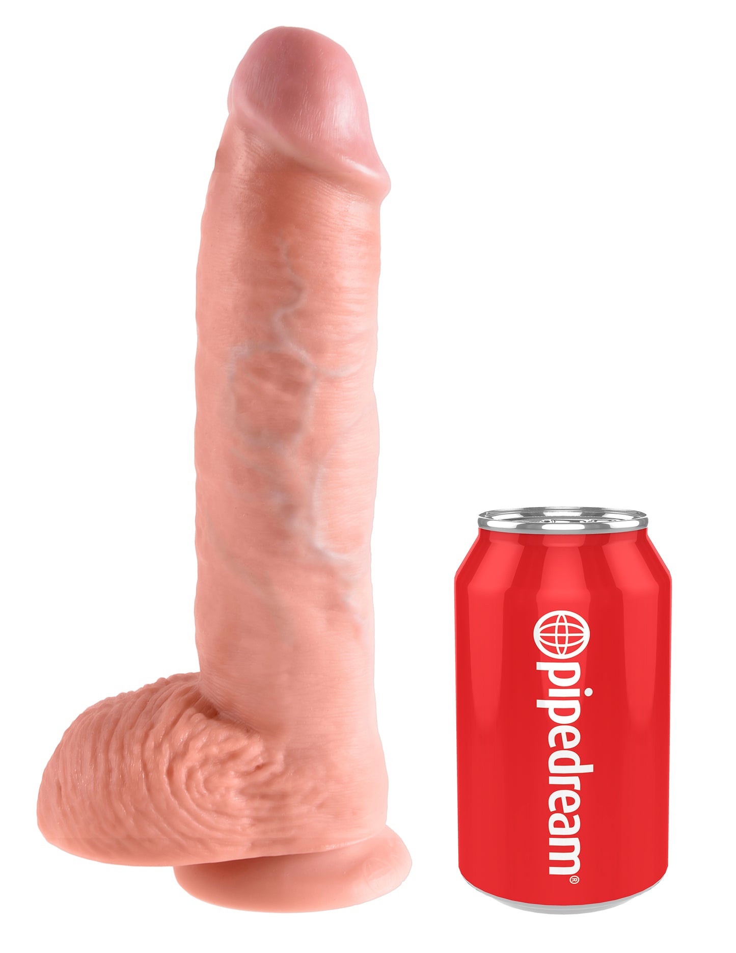 Kc 10 Cock W/balls Flesh