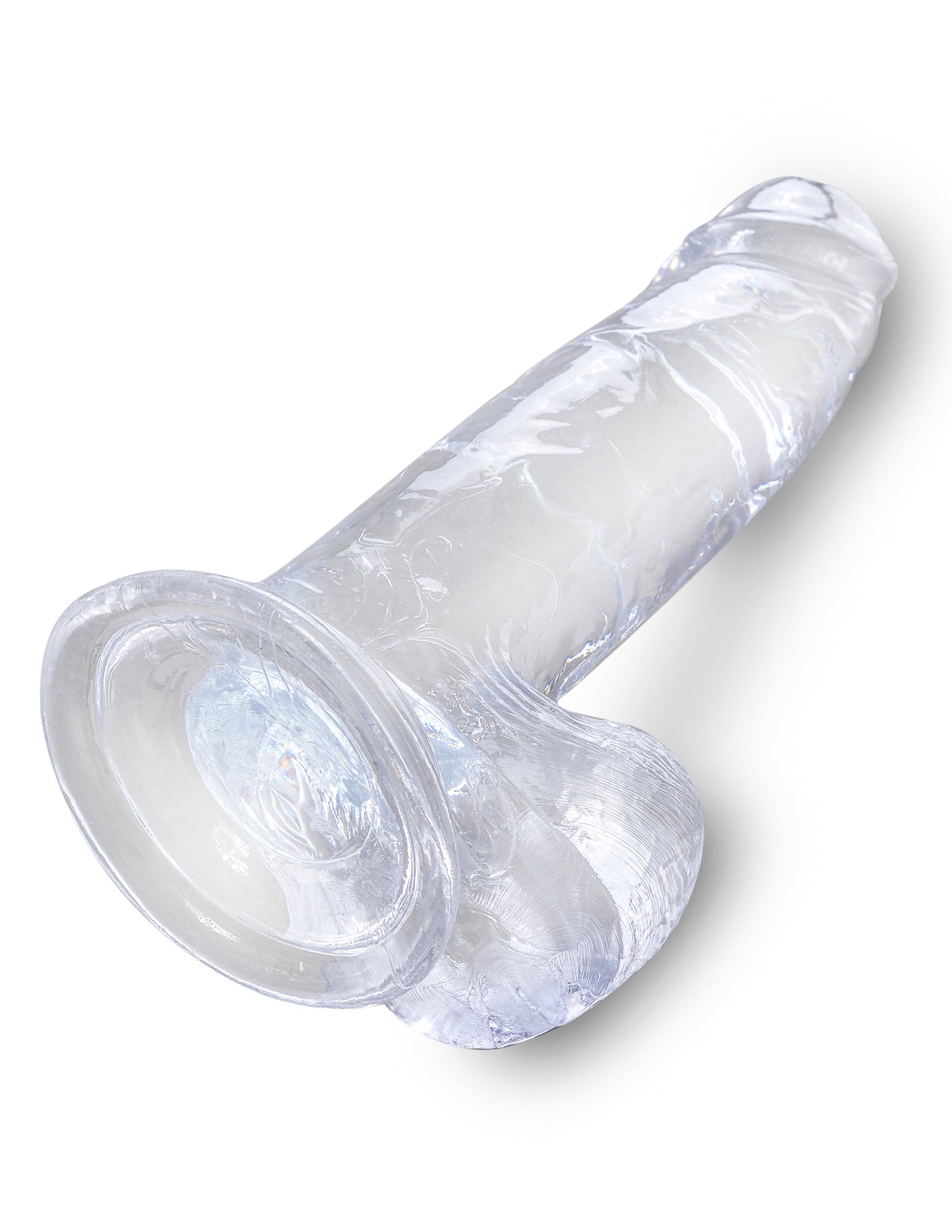 King Cock Clear 7in Cock with Balls