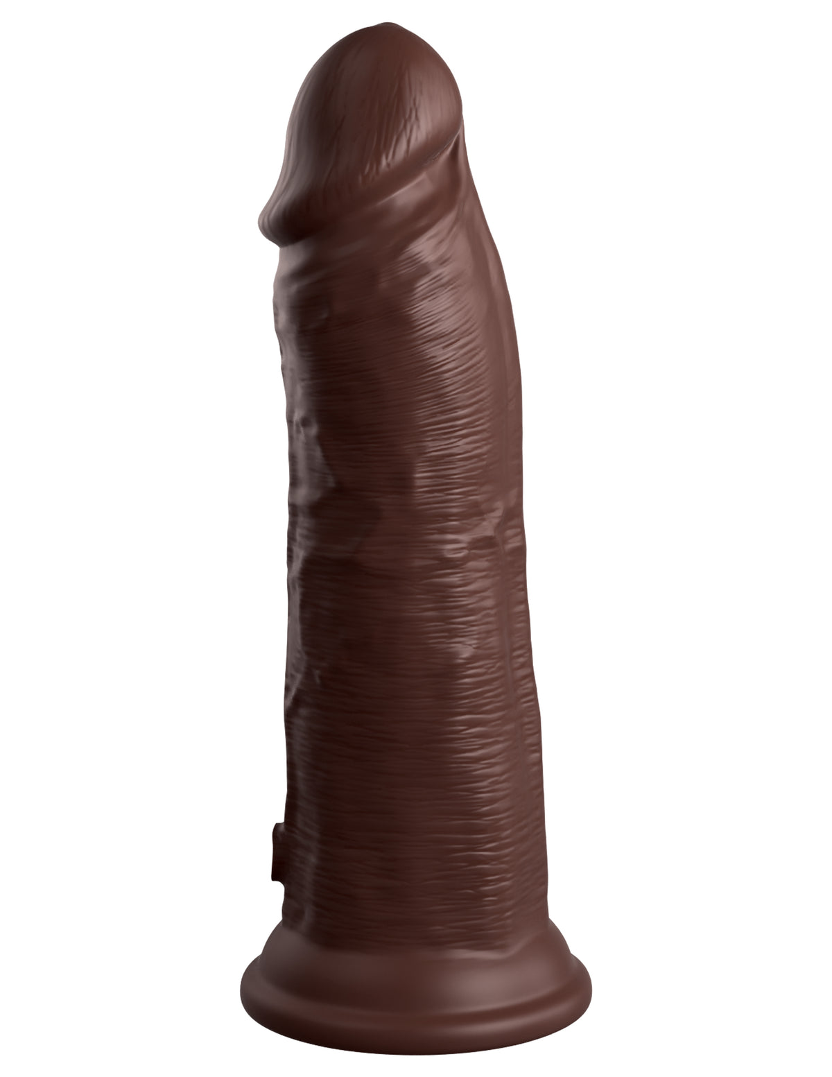 King Cock Elite Silicone Dual-density Cock 8 In. Brown