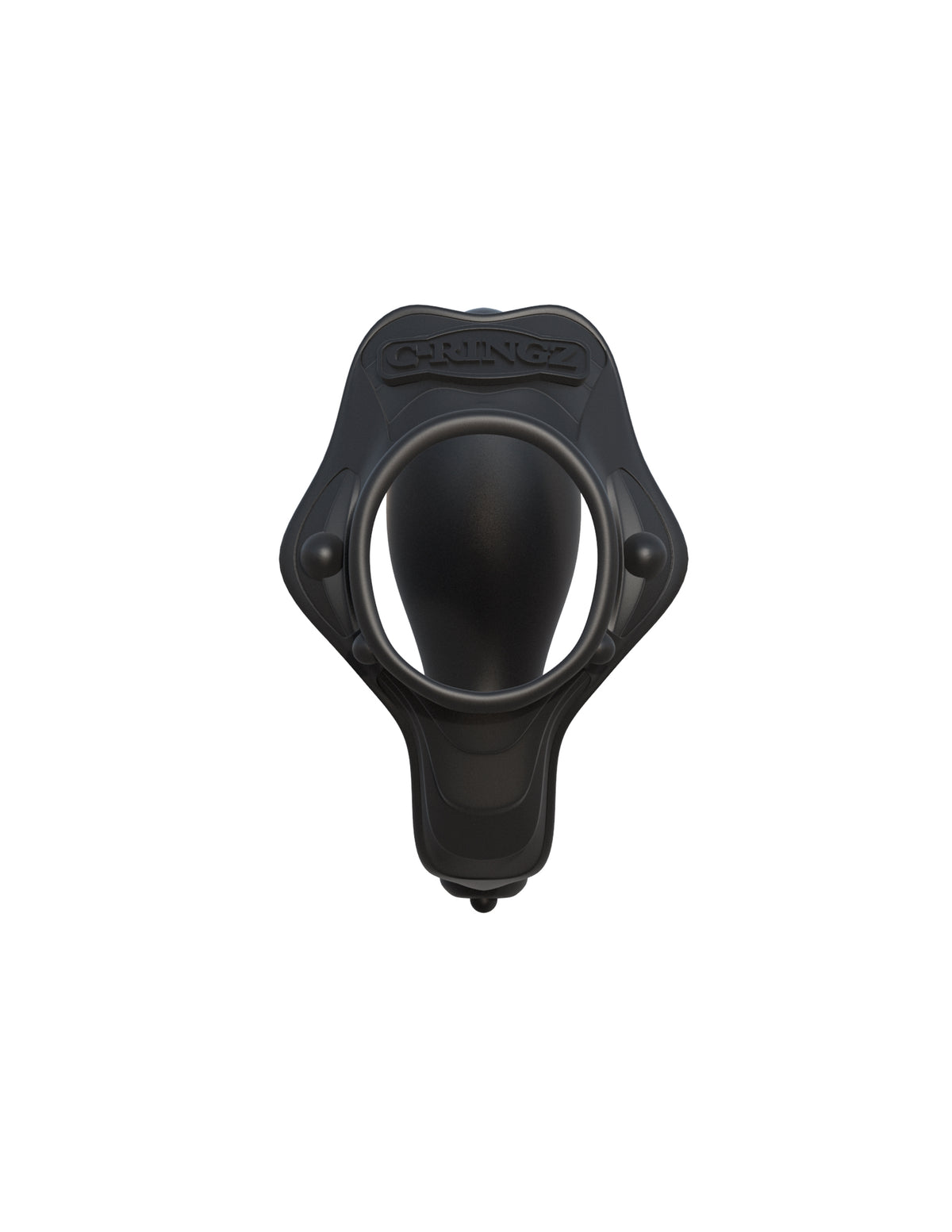 Rock Hard Ass Gasm Vibrating Ring - Black