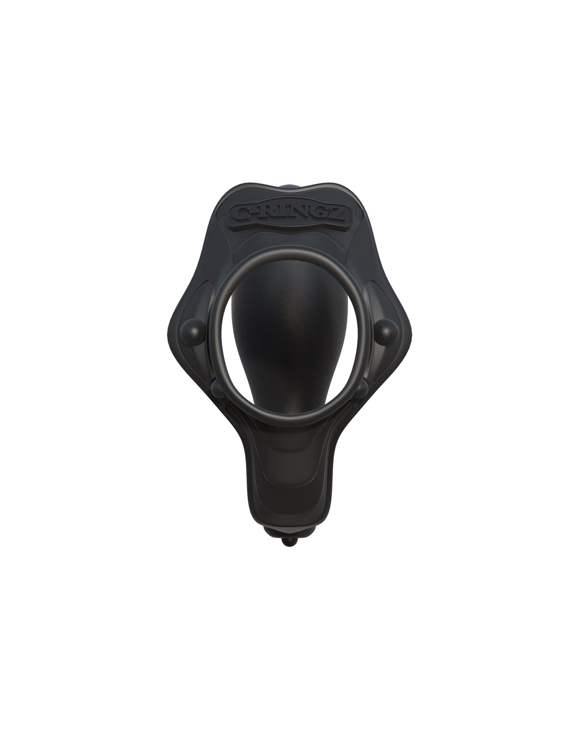 Rock Hard Ass Gasm Vibrating Ring - Black