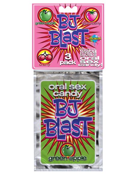 BJ Blast 3 Pack Strawberry, Cherry & Apple