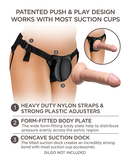 King Cock Elite Beginner's Body Dock Strap-on Harness