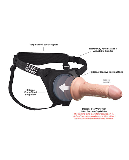 Body Dock Elite Silicone Strap-on Harness