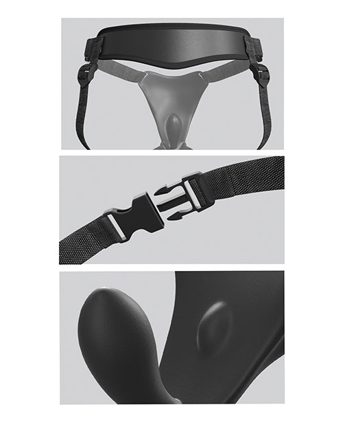 Body Dock G-spot Pro Vibrating Silicone Strap-on Harness