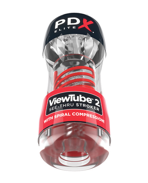 Pdx Elite Viewtube 2 Stroker Clr/red
