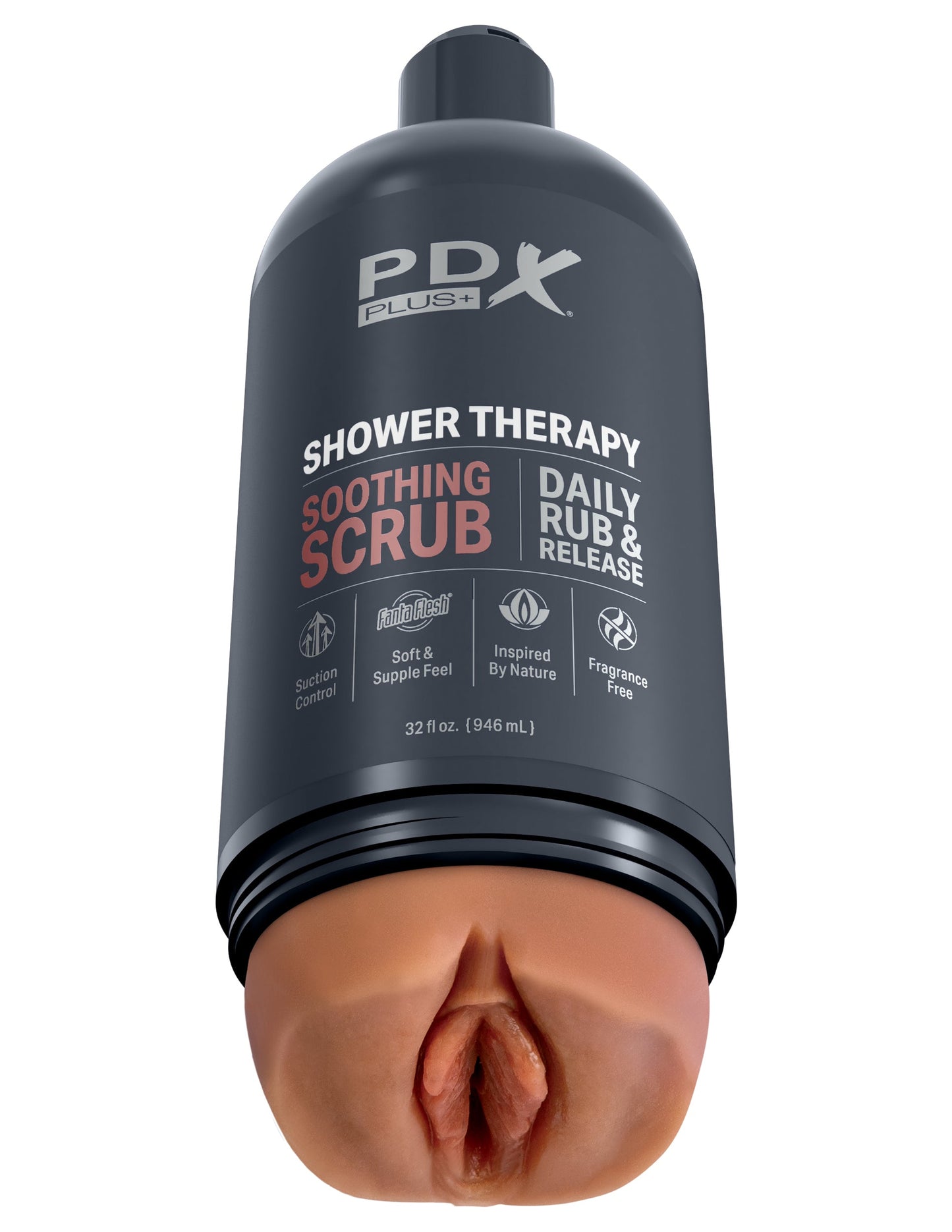 Pdx Plus Shower Therapy Soothing Scrub Tan