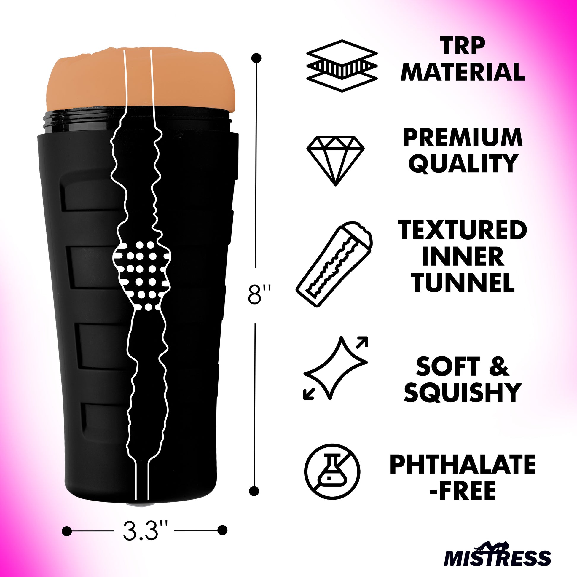 Sophia Deluxe Pussy Stroker - Medium