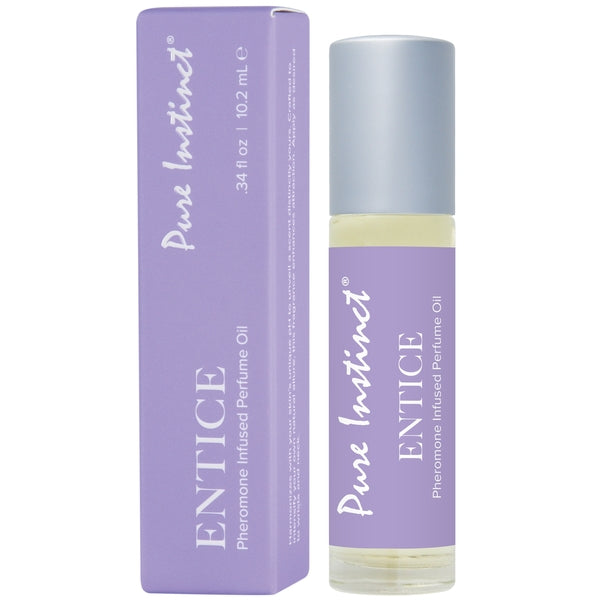 Pure Instinct Pheromone Fragrance Oil Entice Roll On 10.2 Ml | 0.34 Floz