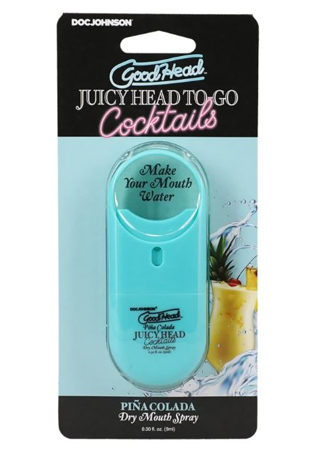 Goodhead Juicyhead Cocktails Dry Mouth Spray To-go Pina Colada 0.30FL