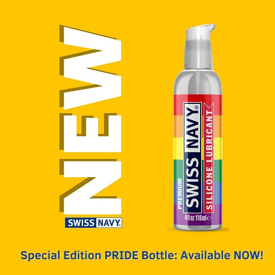 Pride Edition Silicone Lubricant - 4oz Pump