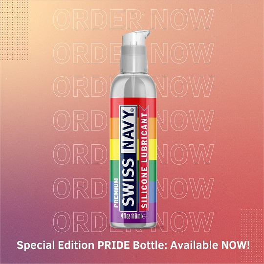 Pride Edition Silicone Lubricant - 4oz Pump