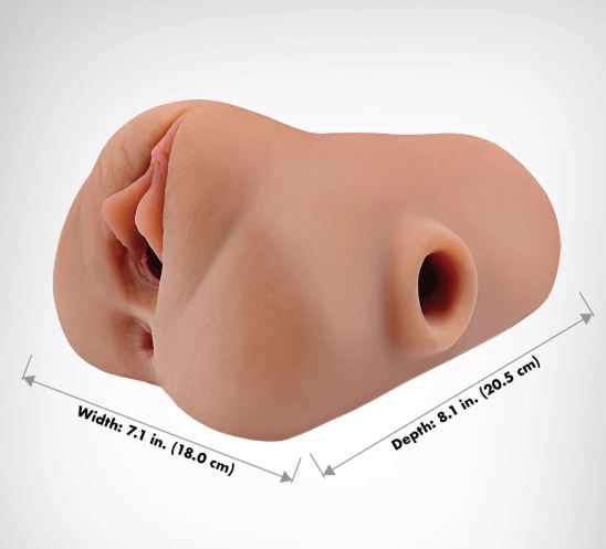 PDX Plus Pussy Pounder Squeeze Stroker - Brown