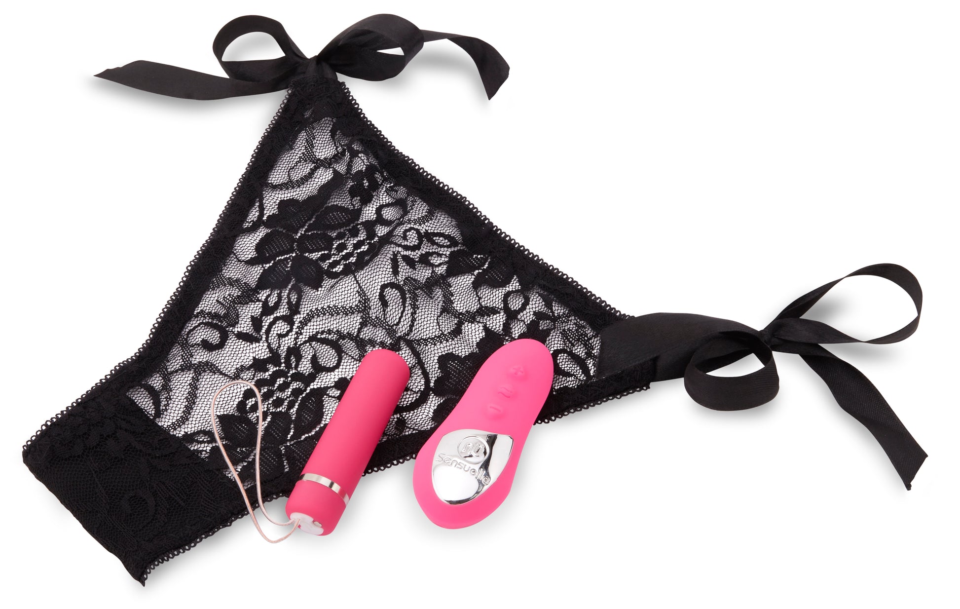 Nu Sensuelle Pleasure Panty Bullet w/Remote Control 15 Function - Pink