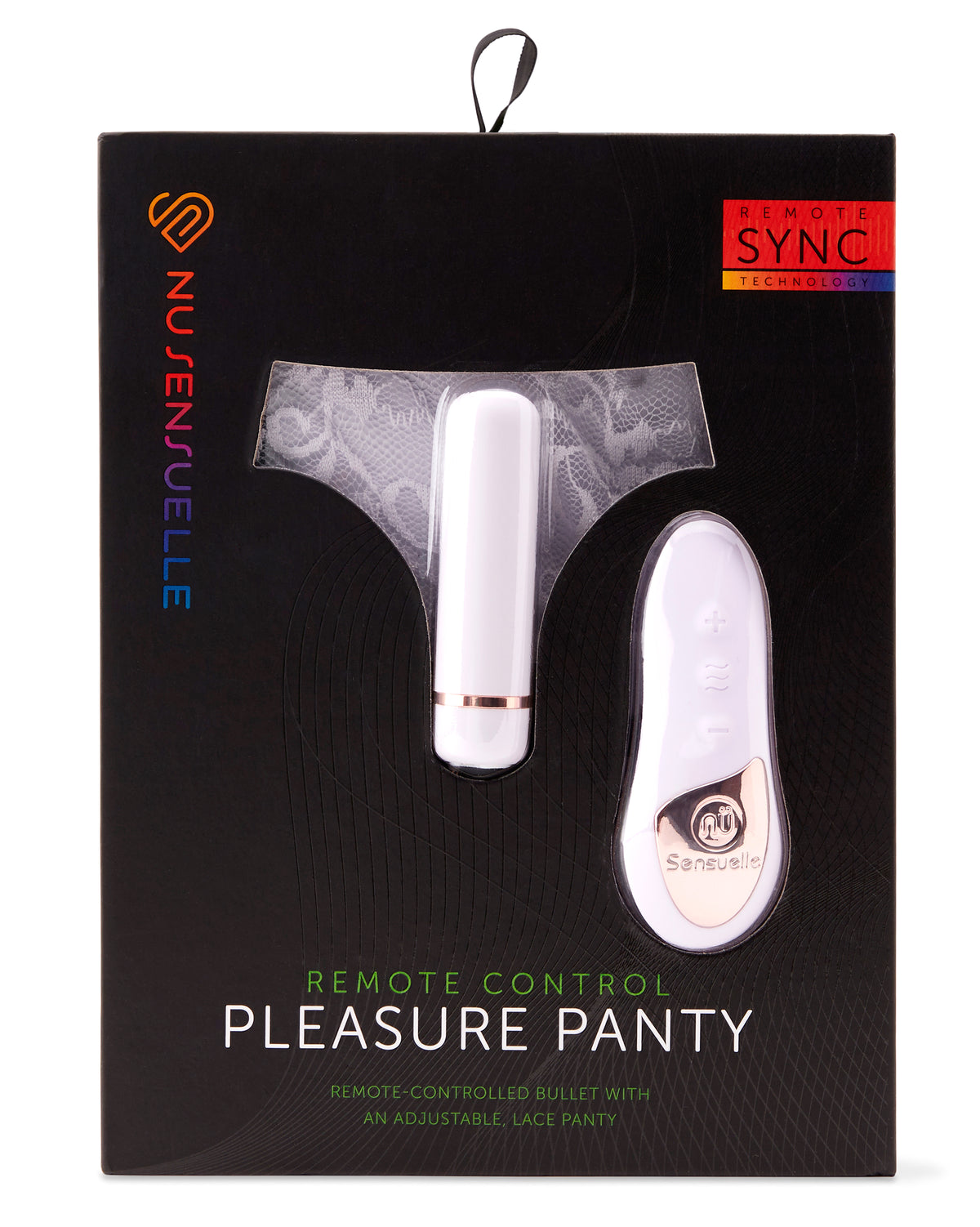 Nu Sensuelle Pleasure Panty Bullet w/Remote Control 15 Function - White