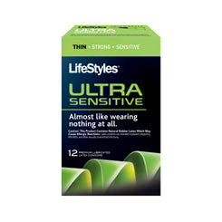 Lifestyles Ultra Sensitive Condoms 12 Pack