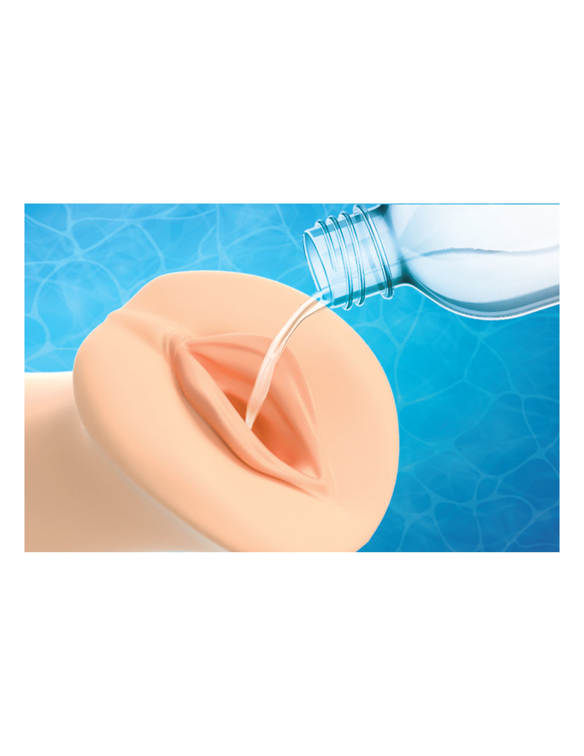 PDX Extreme Wet Pussies Super Juicy Snatch XXL - Light