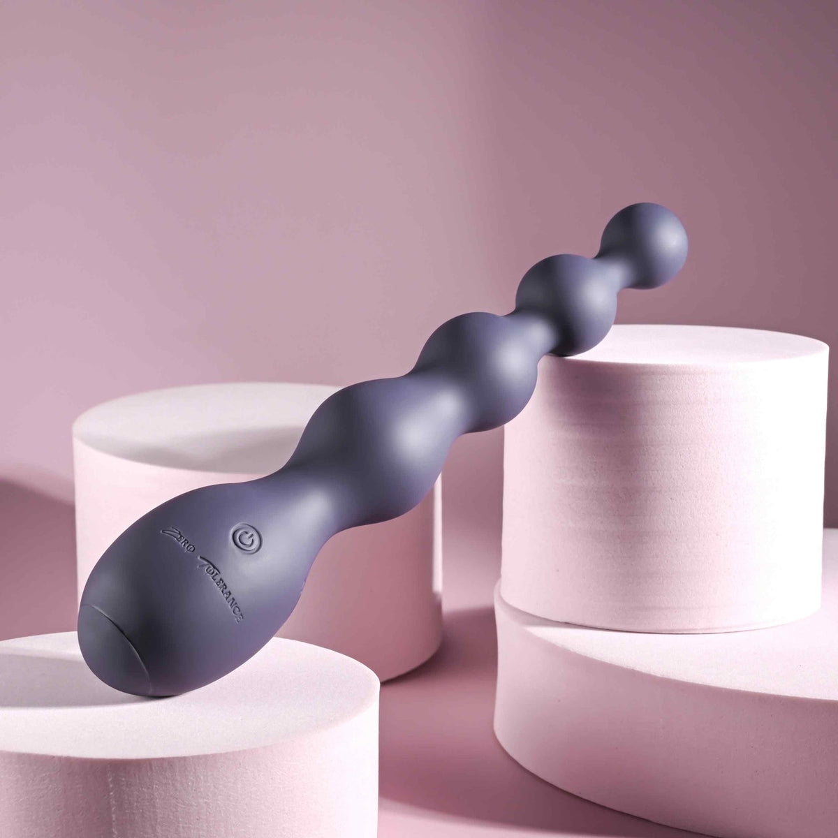 Zero Tolerance Rumpy Bumpy Rechargeable Vibrating Anal Vibrator Silicone Purple