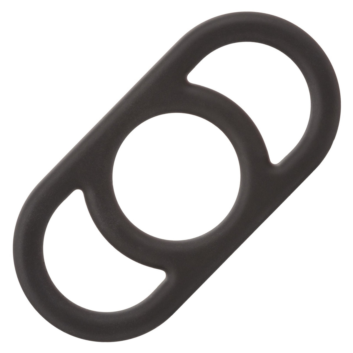 Alpha Liquid Silicone Commander Cock Ring - Black