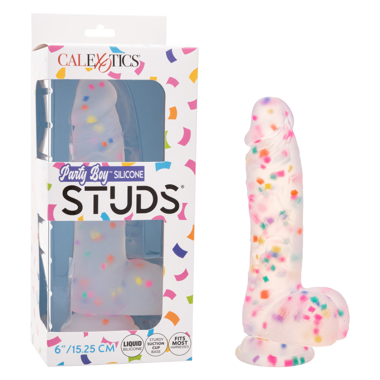 Party Boy Silicone Studs 6IN