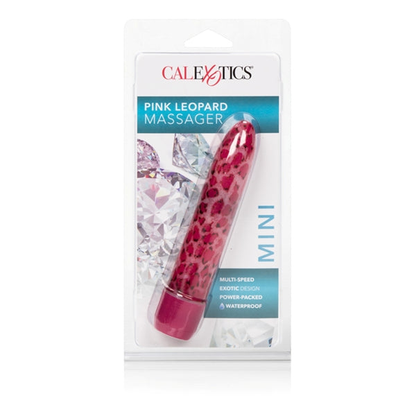 Pink Mini Leopard Massager 4.5"