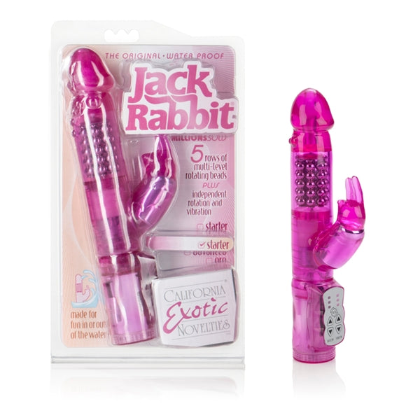 Jack Rabbit w/Floating Beads Waterproof - Pink
